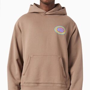 MADHAPPY Mens Solar Fleece Hoodie In Beech Mens M